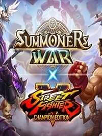 Summoners War x Street Fighter 5 постер