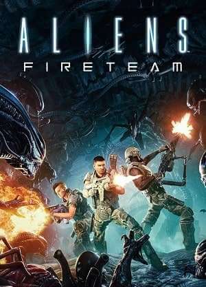 Aliens Fireteam постер