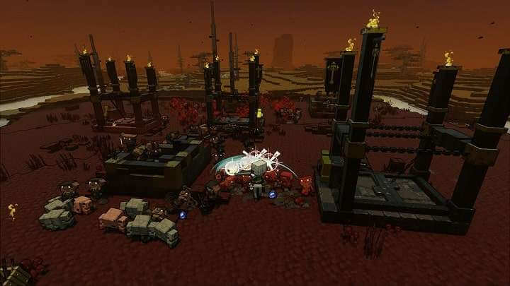 скриншоты Minecraft Legends скачать игру для ПК Море Игр