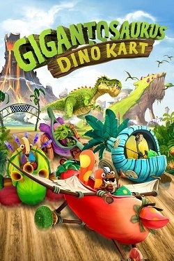 Gigantosaurus: Dino Kart постер